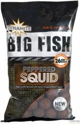 Dynamite Baits Big Fish Peppered Squid Boilie 26 mm 1 kg - Dynamite Baits Borsos Tintahal Bojli (DY1683)