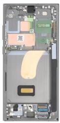 GH96-15524A Samsung Galaxy S23 Ultra S918B EU Ver. OEM OLED kijelző érintővel Zöld kerettel, előlap (GH96-15524A)
