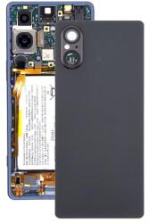 tel-szalk-192969153953 Sony Xperia 5 V Fekete akkufedél, hátlap, hátlapi kamera lencse (tel-szalk-192969153953)