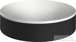 Hansgrohe AXOR SUITE 40 cm-es pultra ültethető mosdó csaplyuk nélkül, matt fehér/matt fekete 42001670 (42001670)