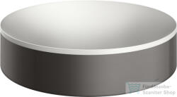 Hansgrohe AXOR SUITE 40 cm-es pultra ültethető mosdó csaplyuk nélkül, matt fehér/szálcsiszolt fekete króm 42001340 (42001340)