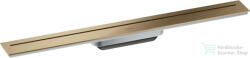Hansgrohe AXOR DRAIN 70 cm-es zuhanyfolyóka alaptest nélkül, szálcsiszolt bronz 42520140 (42520140)