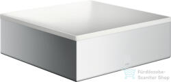 Hansgrohe AXOR SUITE 28, 5x28, 5 cm-es pultra ültethető mosdó csaplyuk nélkül, matt fehér/króm 42002000 (42002000)