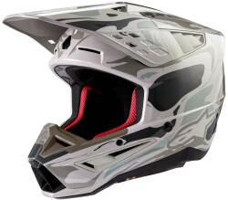 Alpinestars Casca motocross Alpinestars S-M5 Camo minerale gri-verde (AIM140-2224)