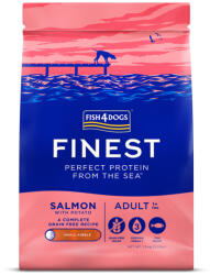 Fish4Dogs Nagy szemcsés granulátum felnőtt kutyáknak Finest lazac burgonyával 1, 5 kg, 1+