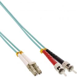 InLine Cablu fibra optica Duplex Multimode LC-ST LSOH OM3 25m, InLine IL88518O (IL88518O)