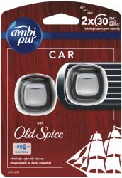 Ambi Pur Car autós légfrissítő 2 x 2 ml Old Spice