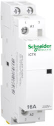  Schneider Electric A9C40216 iCTK Moduláris kontaktor 16A, 2 Záró érintkező (NO), vezérlő feszültség 230-240V AC 50 Hz (A9C40216)