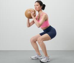 Tchibo Női sport rövidnadrág, sötétkék Sötétkék L