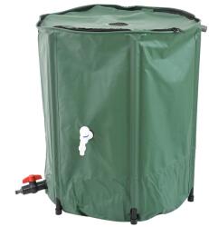 4-Home Butoi de apă pliabil 200 l, verde Stropitor