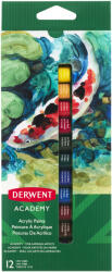  Derwent Academy akrilfesték készlet 12ml, 12 db (2302401)