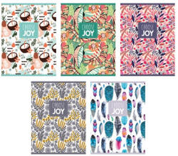 Patria Füzet pd nagyalakú 40 lapos kockás Choose Joy