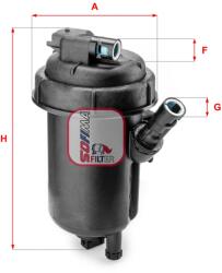 SOFIMA filtru combustibil SOFIMA S 5152 GC - automobilus