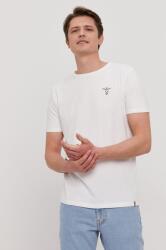Aeronautica Militare t-shirt fehér, férfi, sima - fehér XL - answear - 12 990 Ft