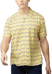Ben Sherman - Retro Geo Print Shirt - Sunflower - L