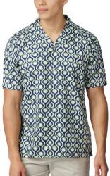 Ben Sherman - Retro Geo Print Shirt - Grass Green - L