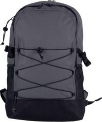 Kimood KI0152 több funkciós hátizsák két rekesszel és zsebekkel Kimood, Full Grey/Black-U (ki0152fgr-bl-u)