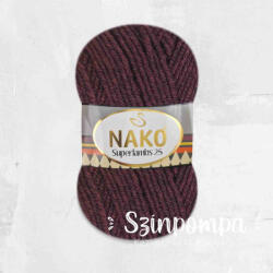 Nako Superlambs 25 - Sötétbordó - 1402