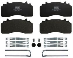 SBP set placute frana, frana disc SBP 07-P29345 (07-P29345)
