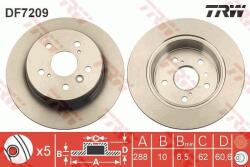 TRW Disc frana TRW DF7209 (DF7209)