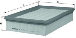 KNECHT Filtru aer KNECHT LX 418 (LX 418)