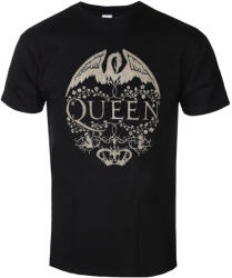 NNM Tricou bărbați Queen - Floral Crest - Negru - 50769600