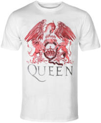 NNM Tricou bărbați Queen - Logo Crest - Alb - 50769700