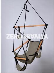 ZeroGravity Cappuccino gyermek függőszék - fekete kötéllel