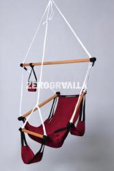 ZeroGravity Bordó gyermek függőszék - fehér kötéllel