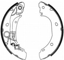 ABE Set saboti frana ABE 08540 - automobilus