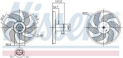 NISSENS Ventilator, radiator NISSENS 850084 (850084) - automobilus