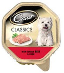 PEDIGREE Cesar 150g marha, máj