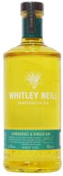 Whitley Neill - Gin Lemongrass & Ginger - 0.7L, Alc: 43%
