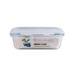 Casa Plastor Cutie pentru alimente, din sticla termorezistenta, capac din plastic, 1, 04 litri, Fresh Food (430-D-F-1040)