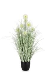 Bizzotto Planta artificiala in ghiveci verde alb 75x105 cm (0172879)