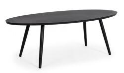 Bizzotto Masuta aluminiu negru Space 119x58x40.5 cm (0663521)