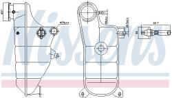 NISSENS Vas de expansiune, racire NISSENS ** FIRST FIT ** 996364 (996364)
