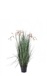 Bizzotto Planta artificiala in ghiveci verde roz 70x100 cm (0172868)
