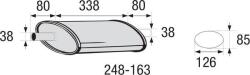 BOSAL Toba esapamet intermediara, universal BOSAL 248-163 (248-163) - automobilus