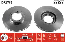TRW Disc frana TRW DF2786 (DF2786) - automobilus