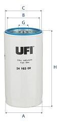 UFI filtru combustibil UFI 24.163. 00 - automobilus