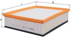 KNECHT Filtru aer KNECHT LX 538 (LX 538)