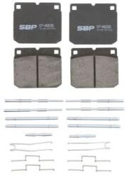 SBP set placute frana, frana disc SBP 07-AG026 (07-AG026)