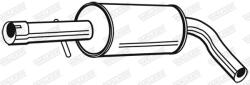 WALKER Toba esapamet intermediara WALKER 22719 (22719) - automobilus