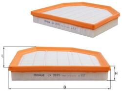 KNECHT Filtru aer KNECHT LX 2075 (LX 2075)