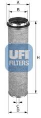 UFI Filtru aer secundar UFI 27.480. 00