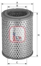 SOFIMA Filtru aer SOFIMA S 4900 A (S 4900 A) - automobilus