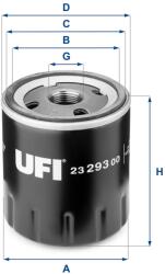 UFI Filtru ulei UFI 23.293. 00 (23.293.00)