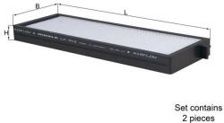 KNECHT Filtru, aer habitaclu KNECHT LA 912/S (LA 912/S)