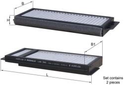 KNECHT Filtru, aer habitaclu KNECHT LAK 346/S (LAK 346/S)
